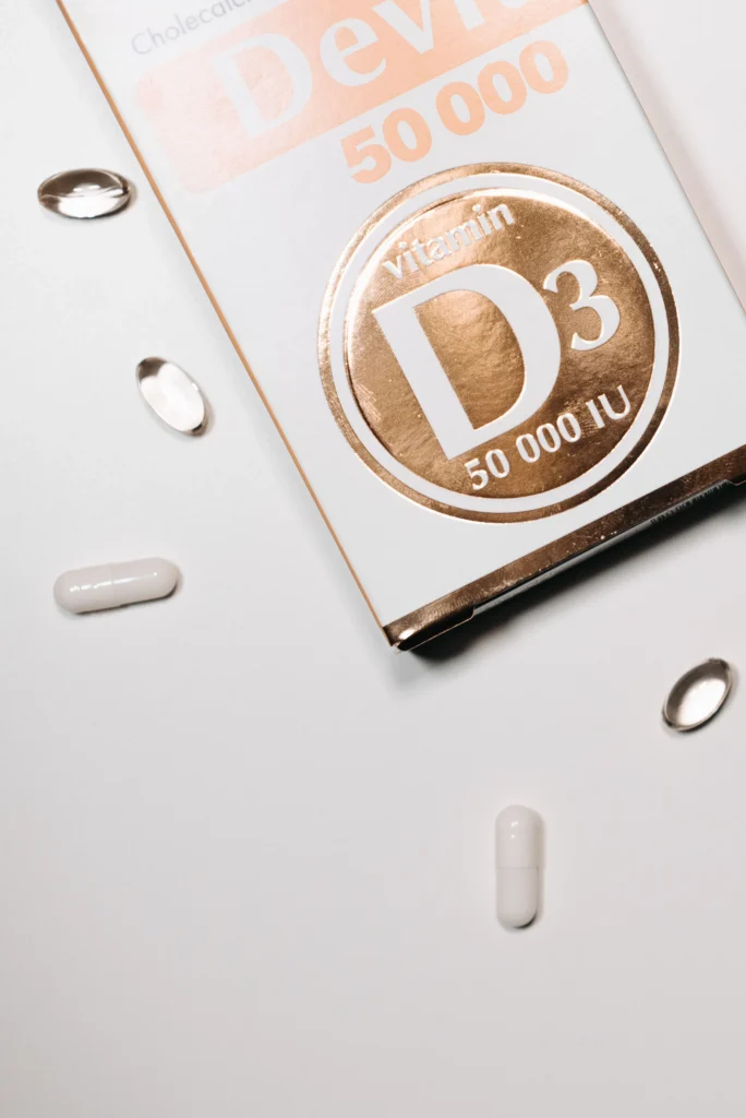 Vitamin D supplement as part of high blood pressure supplements for supporting healthy blood pressure levels